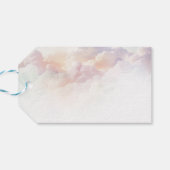 The Cloud Nine Rainbow Flussuchte Cloud Baby Showe Geschenkanhänger (Rückseite Horizontal)
