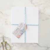 The Cloud Nine Rainbow Flussuchte Cloud Baby Showe Geschenkanhänger (Mit Garn)