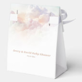 The Cloud Nine Rainbow Flussuchte Cloud Baby Showe Geschenkschachtel (Rückseite)