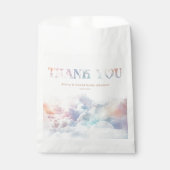 The Cloud Nine Rainbow Flussuchte Cloud Baby Showe Geschenktütchen (Vorderseite)