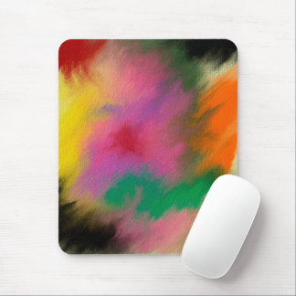 The clown in the rain mousepad