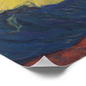 The Clowness Cha-U-Kao in a Tutu, 1895 Poster (Ecke)