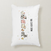 "The Cluck Crew" Dekokissen (Vorderseite(Vertikal))