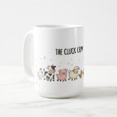 "The Cluck Crew" Kaffeetasse (Vorderseite Links)