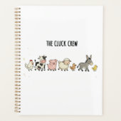 "The Cluck Crew" Planer (Vorderseite)