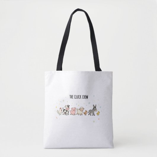 "The Cluck Crew" Tasche (Vorderseite)