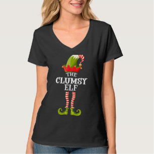 The Clumsy Elf Christmas Group Matching Family T-Shirt