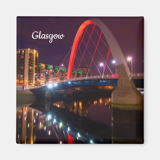 The Clyde Arc, Glasgow, Scotland Magnet (Vorne)