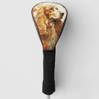 The Cocker Spaniel Dog 001 - Natalia Mucha Golf Headcover