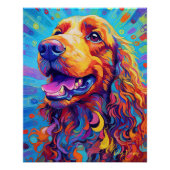The Cocker Spaniel Dog 001 - Zetton Ziana Poster (Vorderseite)