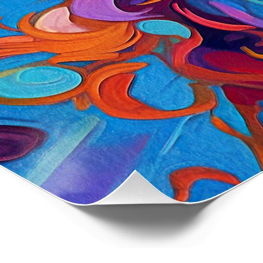 The Cocker Spaniel Dog 001 - Zetton Ziana Poster (Ecke)