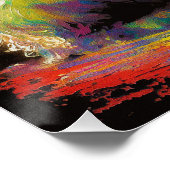 The Cocker Spaniel Dog - Composition 002 Poster (Ecke)