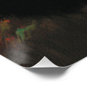 The Cocker Spaniel Dog - Composition 010 Poster (Ecke)