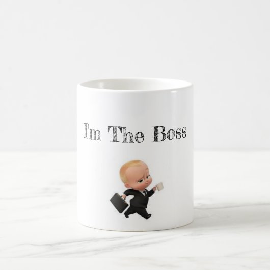 The coffe mug for the real bosses kaffeetasse (Mittel)
