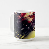 The Coffee Courier Kaffeetasse (Vorderseite Links)