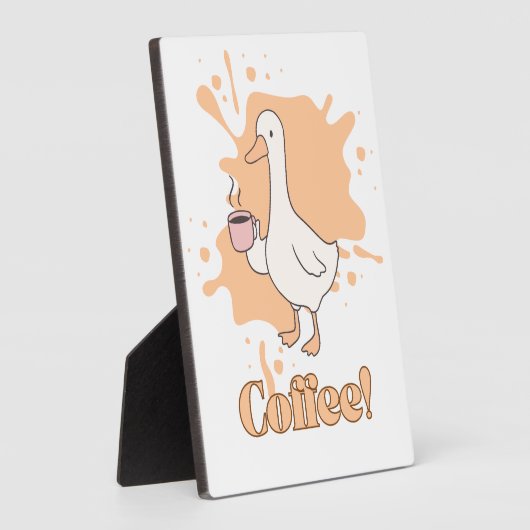 The Coffee Duck Fotoplatte (Seite)