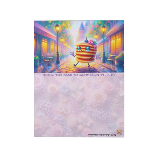 The Coffee & Tea Collection Pancake Notizblock (Rotiert)