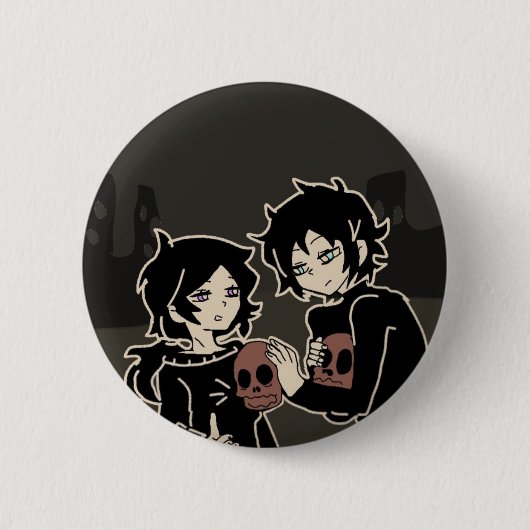 The Coffin of andy and leyley  Button (Vorderseite)