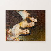 The Coleman Sisters, 1844 von Thomas Sully Puzzle (Horizontal)