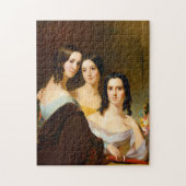 The Coleman Sisters, 1844 von Thomas Sully Puzzle (Vertikal)