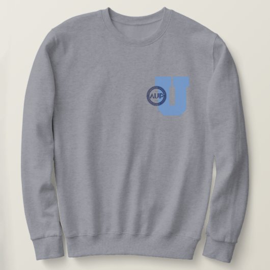 The Collegiate AUP Sweatshirt (Design vorne)