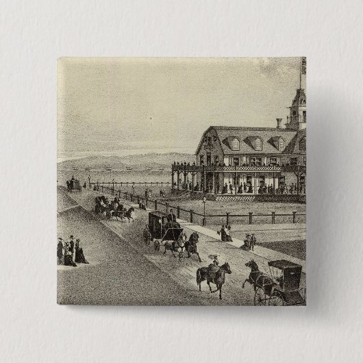 The Colorado House, Ocean Beach, NJ Button (Vorderseite)