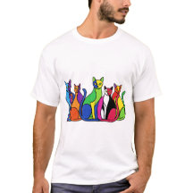 The Colorful Cat Party