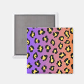 The colorful jaguar magnet (Vorderseite/Rückseite)