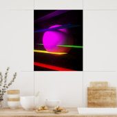 The Colors Fountain Poster (Küche)