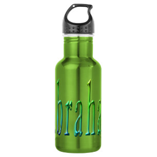 "The Colors of Abraham: A Journey in Green, Blue, Trinkflasche