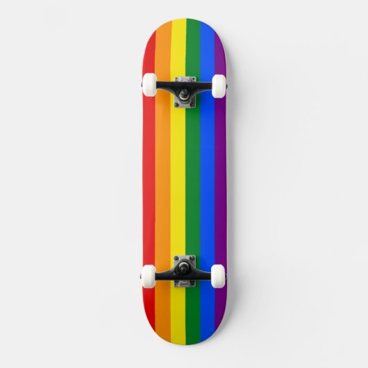 The colors of the rainbow skateboard (Vorderseite)
