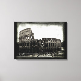 The Colosseum in Black and White Leinwanddruck