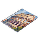 The Colosseum Rome Watercolor Travel  Notizblock (Linke Seite)