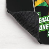 The Comeback Is Always Stronger Jamaica Strong Fla Mousepad (Ecke)