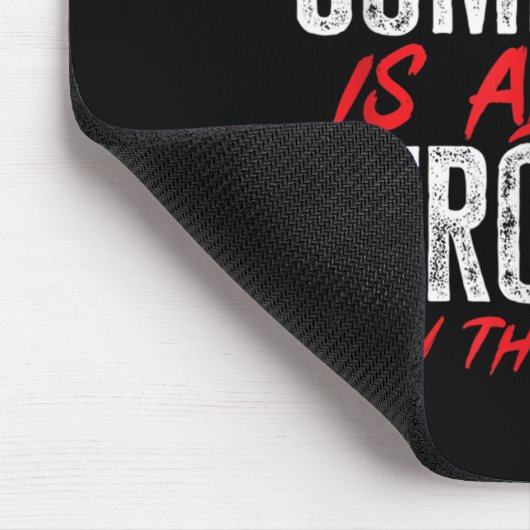 The Comeback Is Always Stronger Than The Setback M Mousepad (Ecke)