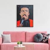 The Comedian Painting by Alfred Fox Leinwanddruck (Insitu (Wohnzimmer))