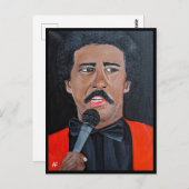 The Comedian Painting by Alfred Fox Postkarte (Vorne/Hinten)