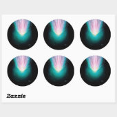 The Comet Leonard Runder Aufkleber (Blatt)