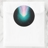 The Comet Leonard Runder Aufkleber (Tasche)