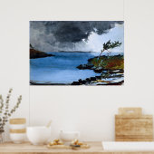 "The Coming Storm" von Winslow Homer - Drucken Poster (Küche)