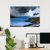 "The Coming Storm" von Winslow Homer - Drucken Poster (Heimbüro)