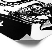 The Communist Corner Noir Poster (Ecke)