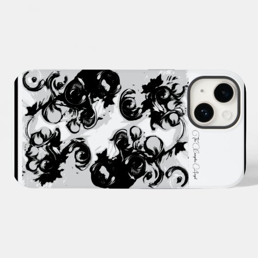 "The Complex Angel", iPhone 14 Case (Rückseite (Horizontal))