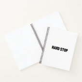 The Conclusion Ledger | Hard Stop Professional Notizblock (Innenseite)