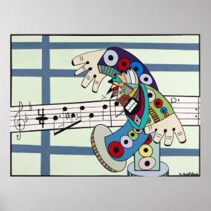 "The Conductor" von Ruchell Alexander Poster