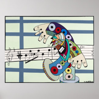 "The Conductor" von Ruchell Alexander Poster