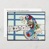 "The Conductor" von Ruchell Alexander Postkarte (Vorne/Hinten)