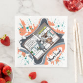 The Cone of Shame | Apology Dinner Napkin Serviette (Beispiel)