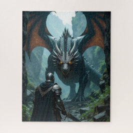 The Confrontation knight vs dragon Puzzle
