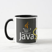 The Confusing JavaScript Mug - Black Tasse (Links)